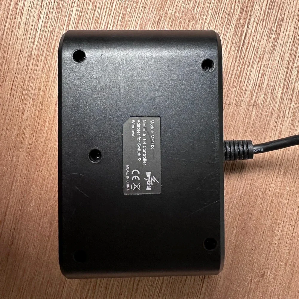 Mayflash MF103 Nintendo 64 Controller Adapter for Switch and Windows PC Black